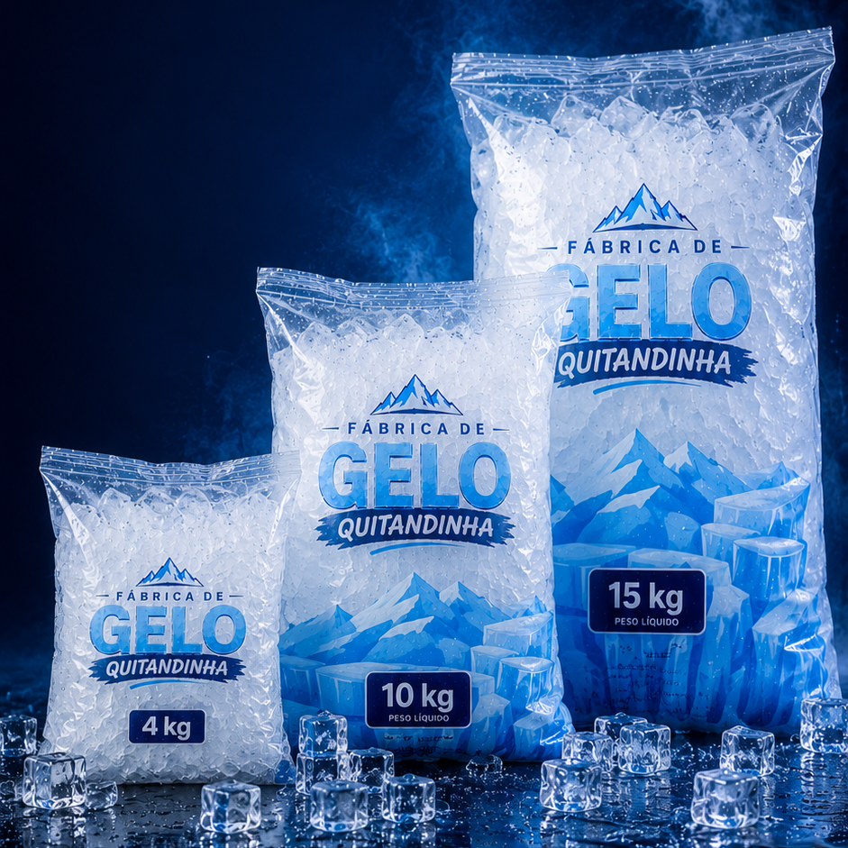 Sacos de gelo Quitandinha